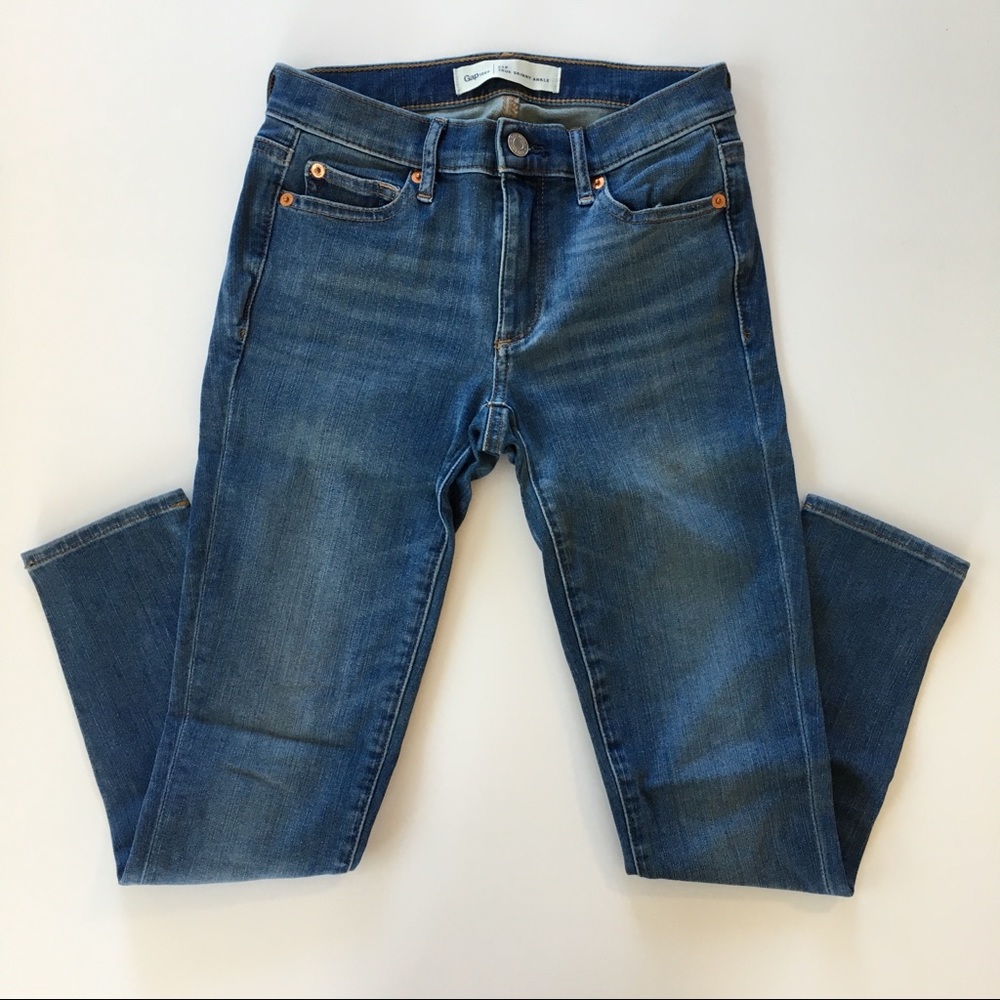 Gap 1969 True Skinny Ankle Jeans